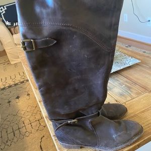 Frye Brown Leather Boots